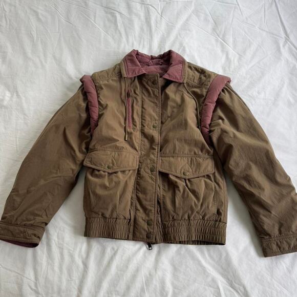 Isabel marant desha jacket khaki - Picture 2 of 6